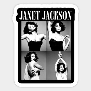 Janet Jackson Vintage Tour Concert Sticker